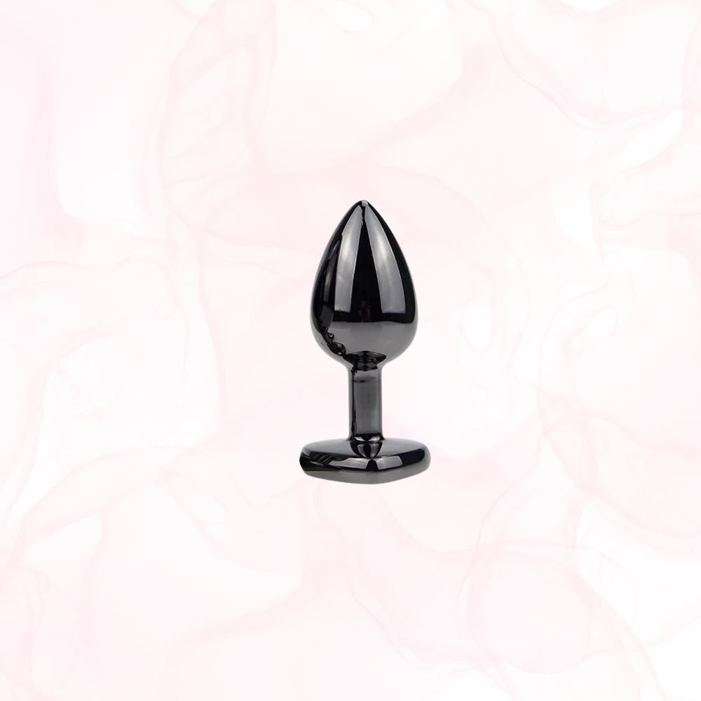 Plug Anal Coeur <br> La Fougue du Noir - Mon Plug Anal