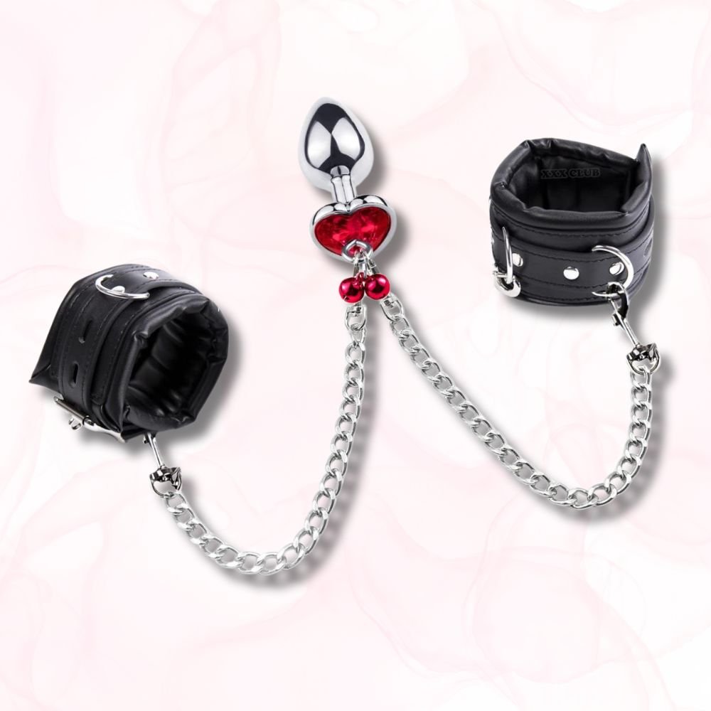 Plug Anal Coeur <br> L'Attache Amoureuse - Mon Plug Anal