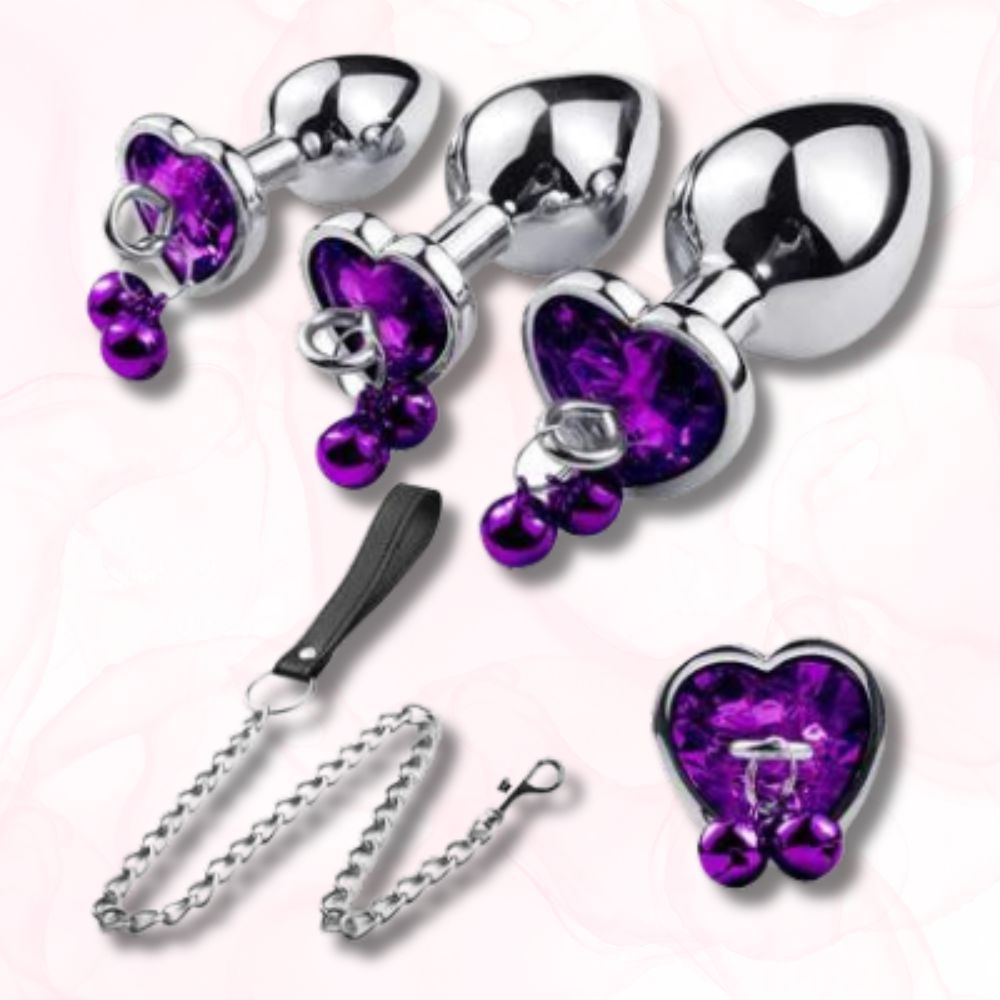 Plug Anal Diamant <br> L'Amour Attaché - Mon Plug Anal