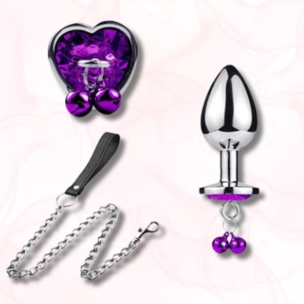 Plug Anal Diamant <br> L'Amour Attaché - Mon Plug Anal