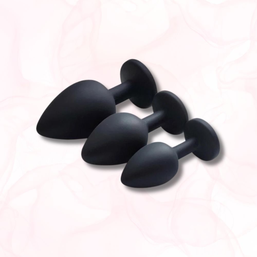 Plug Anal Diamant <br> Le Silicone Luxueux - Mon Plug Anal