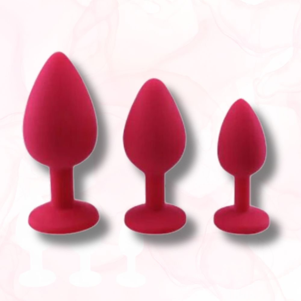 Plug Anal Diamant <br> Le Silicone Luxueux - Mon Plug Anal