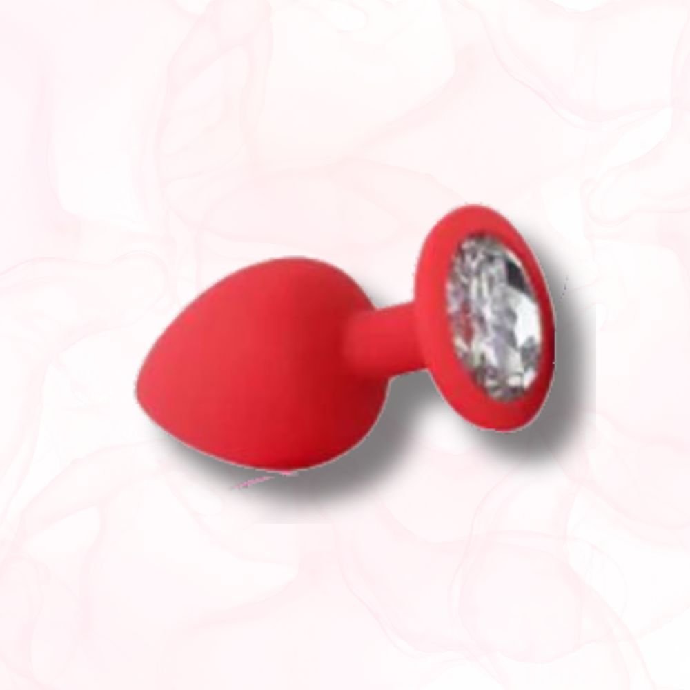 Plug Anal Diamant <br> Le Silicone Luxueux - Mon Plug Anal