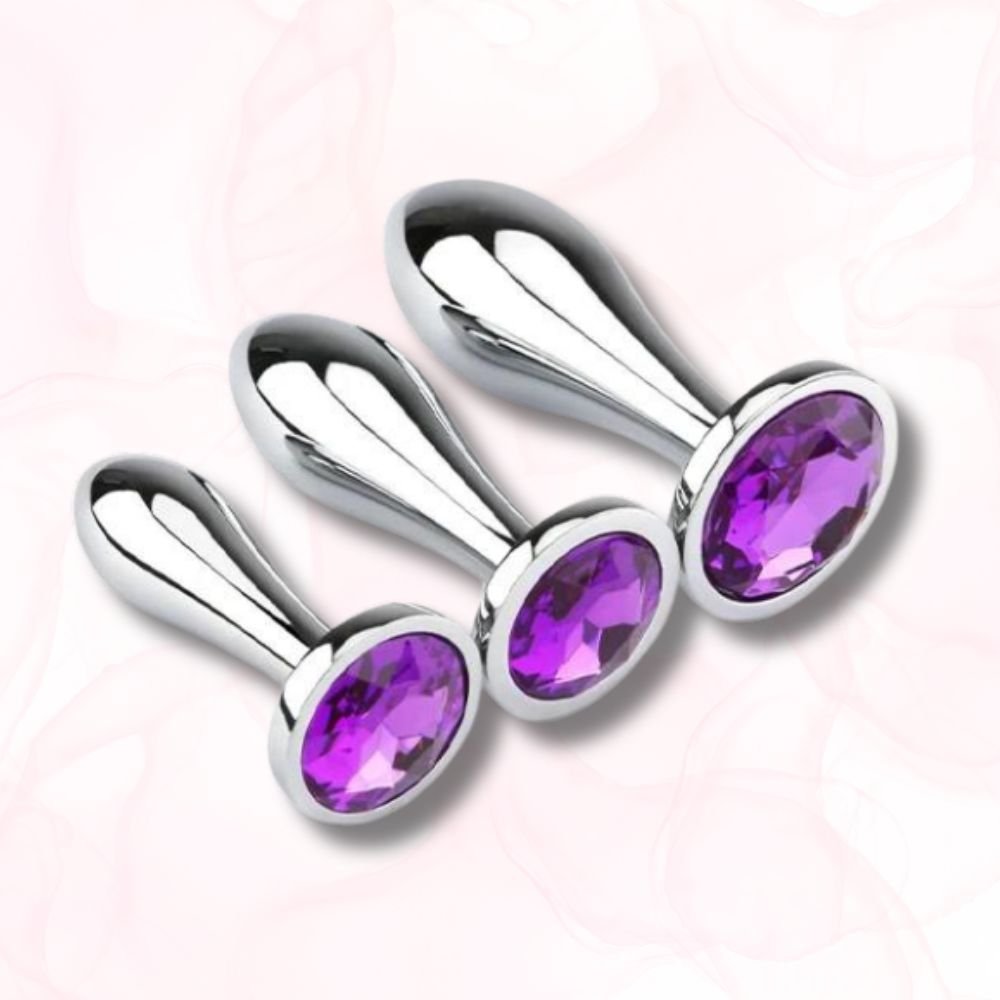 Plug Anal Diamant <br> Plaisir Luxueux - Mon Plug Anal