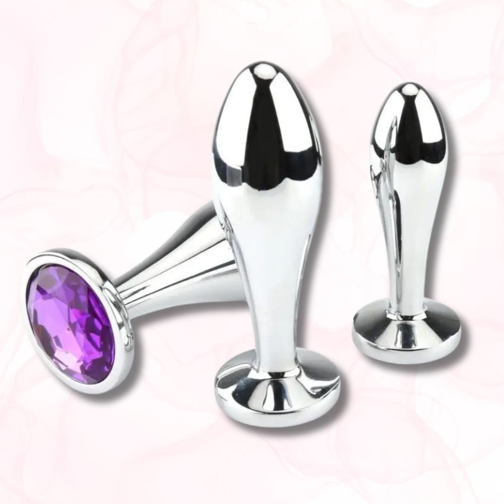 Plug Anal Diamant <br> Plaisir Luxueux - Mon Plug Anal