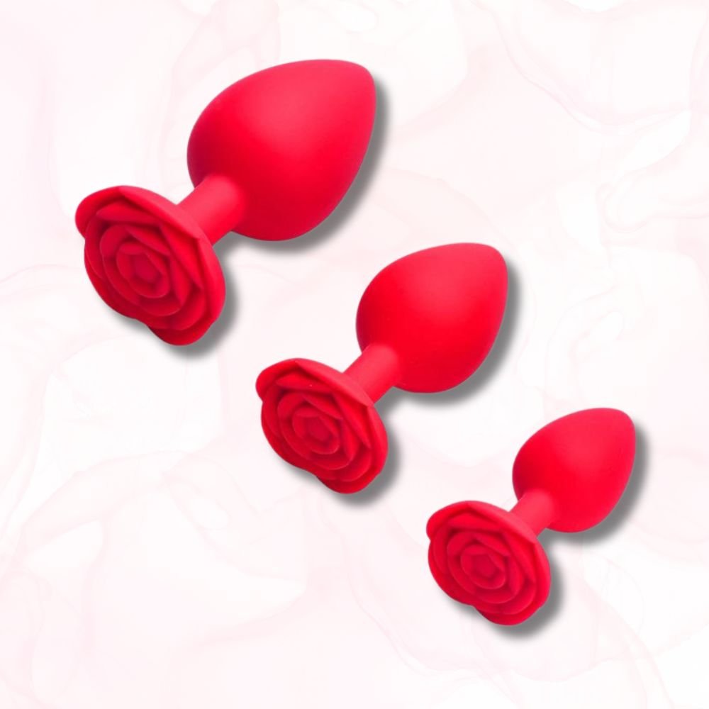 Plug Anal Silicone <br> La Rose - Mon Plug Anal