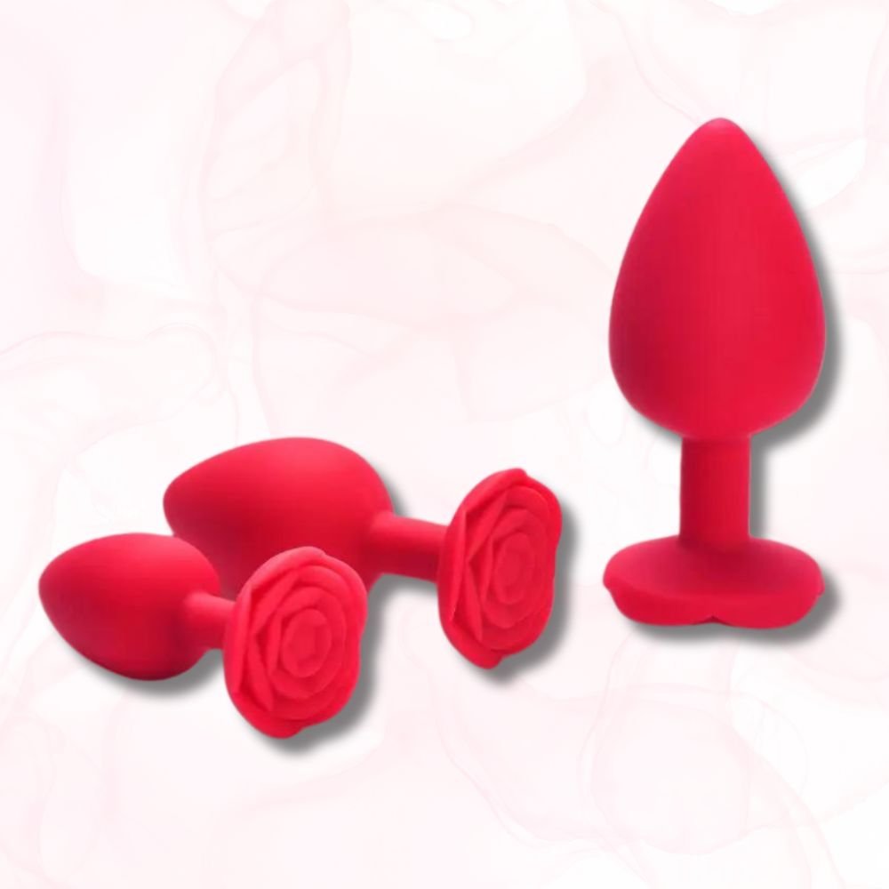 Plug Anal Silicone <br> La Rose - Mon Plug Anal