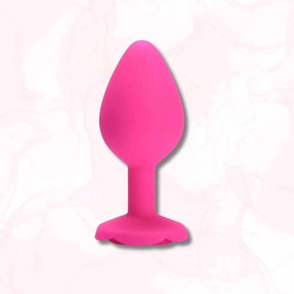 Plug Anal Silicone <br> La Rose - Mon Plug Anal