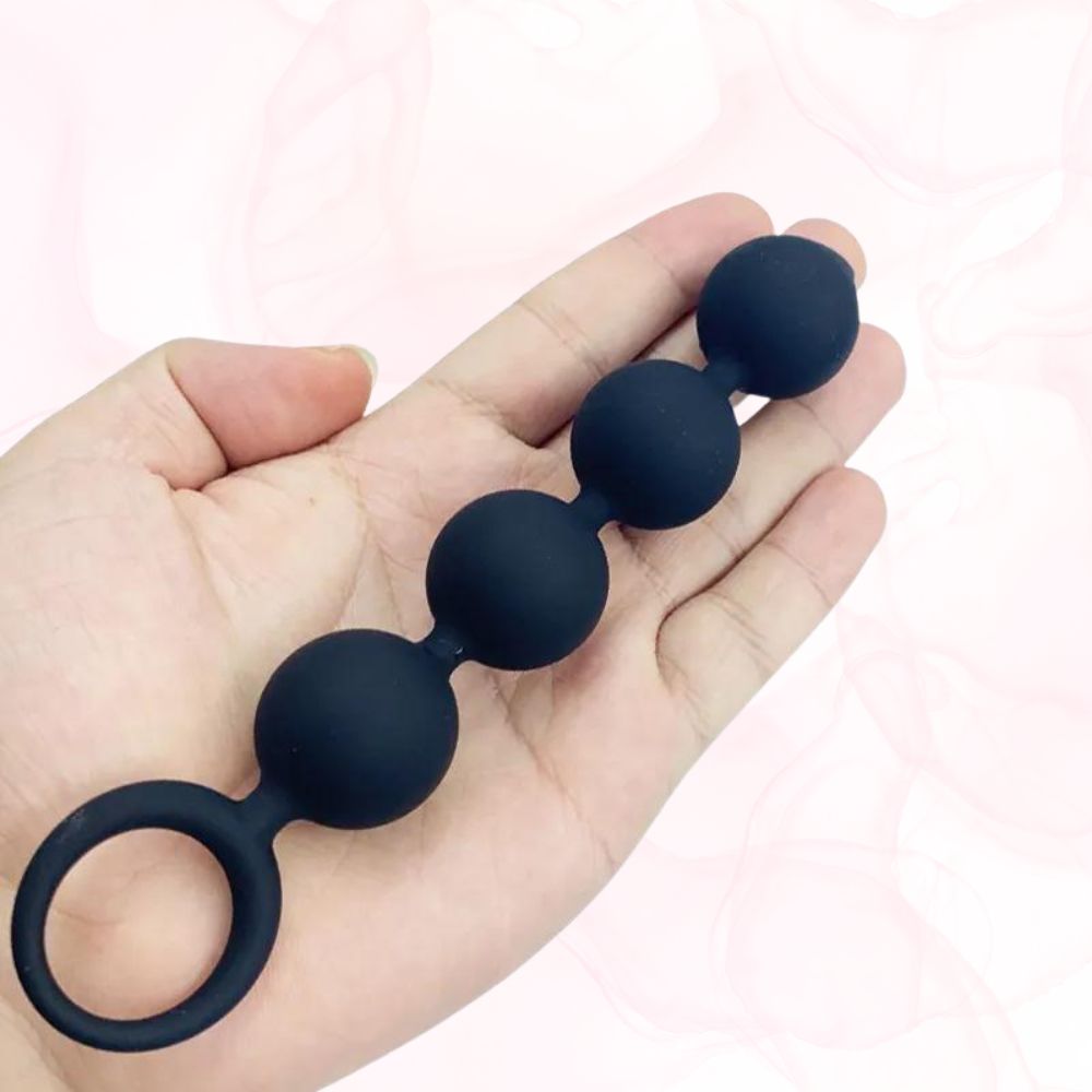 Plug Anal Silicone <br> Le Plaisir Chapelet - Mon Plug Anal