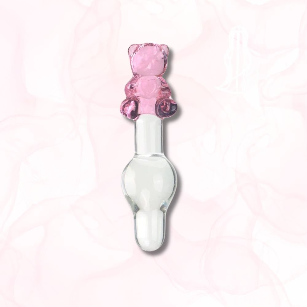 Plug Anal Verre <br> Le Gentil Petit Ours - Mon Plug Anal