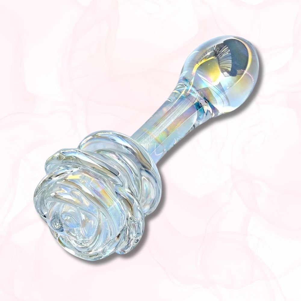 Plug Anal Verre <br> Le Pouvoir des Fleurs - Mon Plug Anal