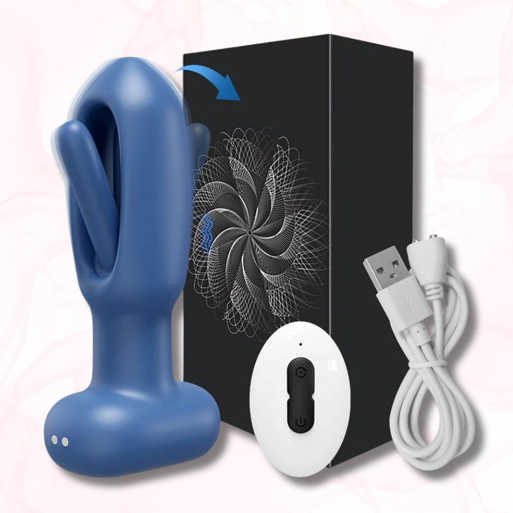 Stimulateur de Prostate <br> Les Neuf Vibrations Masculine Télécommandé - Mon Plug Anal